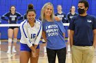 Volleyball Senior Day  Wheaton Women's Volleyball Senior Day. - Photo by Keith Nordstrom : Wheaton, Volleyball Senior Day